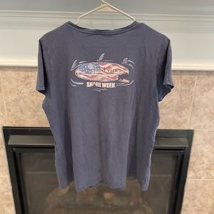 Vineyard Vines Shark Week T shirt